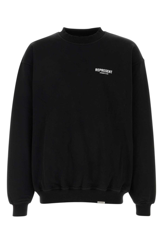 Black cotton Represent Owners Club sweatshirt REPRESENT (OCM41115)