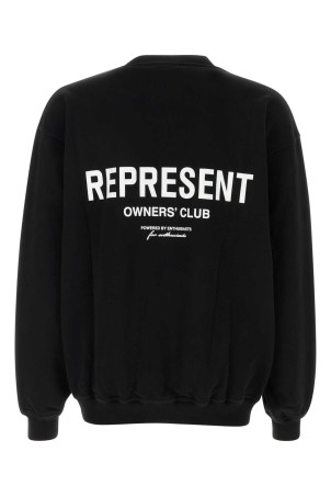 Black cotton Represent Owners Club sweatshirt REPRESENT (OCM41115)