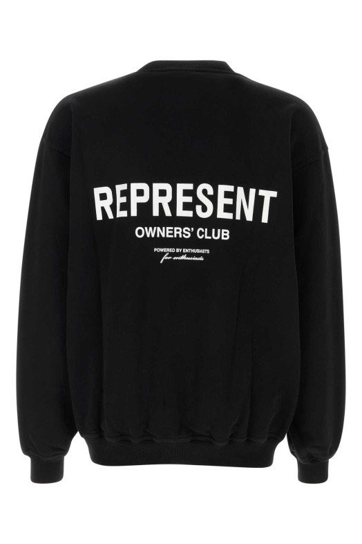 Black cotton Represent Owners Club sweatshirt REPRESENT (OCM41115)