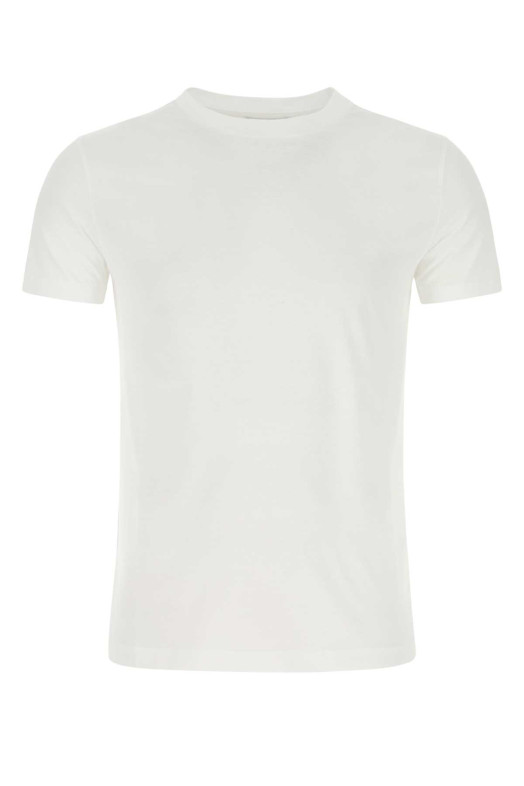 Black cotton t-shirt set Black PRADA (UJM492S22111CD)