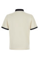 Triangle logo polo shirt Black-grey