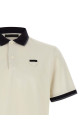 Triangle logo polo shirt Black-grey