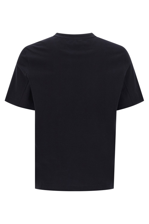 Logo print T-shirt Blue