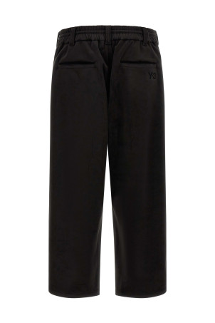 Джоггеры с бархатистым эффектом, чёрные Y3 YAMAMOTO KT1374BLACK