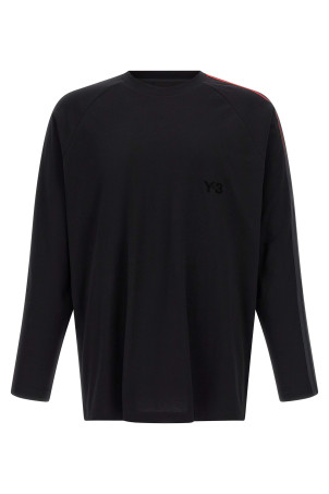 'Y-3 Oversized Gradient Stripes' T-shirt Black