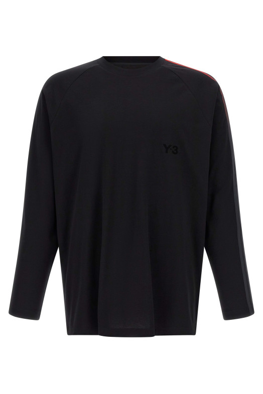 'Y-3 Oversized Gradient Stripes' T-shirt Black