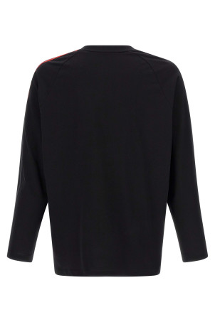 'Y-3 Oversized Gradient Stripes' T-shirt Black