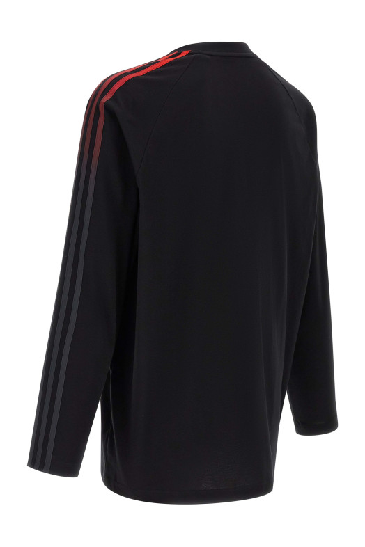 'Y-3 Oversized Gradient Stripes' T-shirt Black