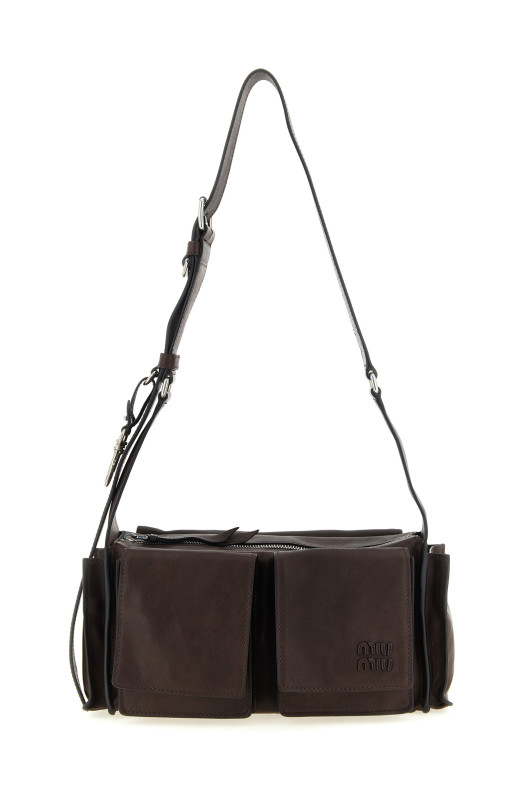 'Utilitaire' crossbody bag Brown