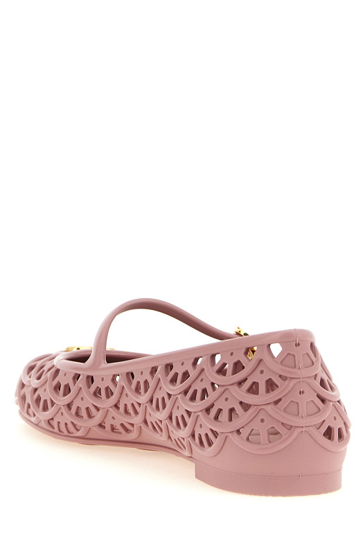 Valentino Garavani 'Ondette' ballet flats Pink