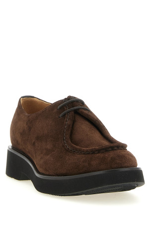'Nelly' lace up shoes Brown
