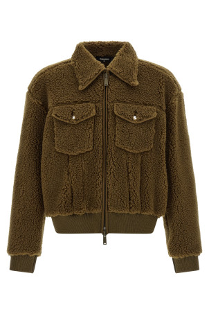 'Teddy' jacket Brown