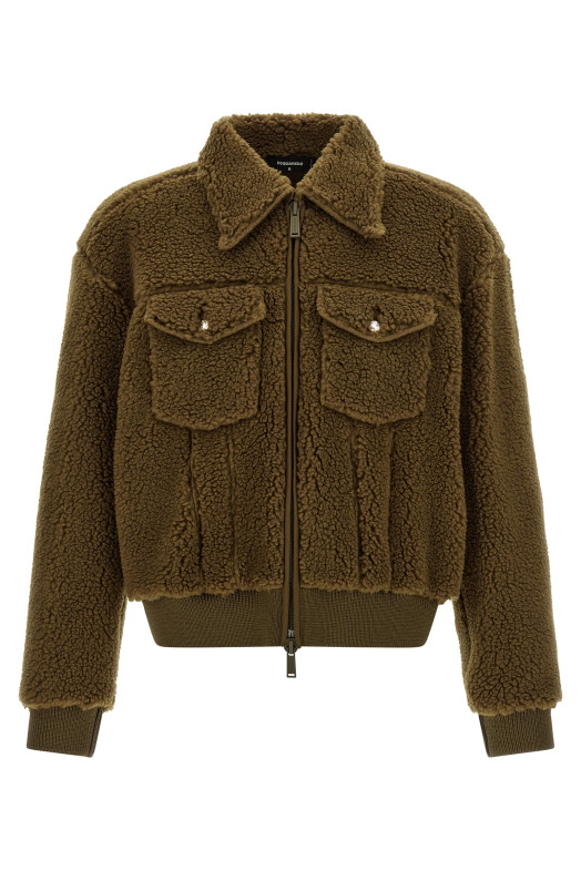 'Teddy' jacket Brown