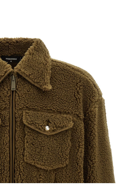 'Teddy' jacket Brown
