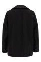 Двубортное пальто черного цвета DSQUARED2 S74AA0323S53003900