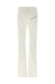 Джинсы Jewel с замком, белые ELISABETTA FRANCHI PJ29I61E2360