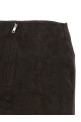 Suede skirt Bordeaux
