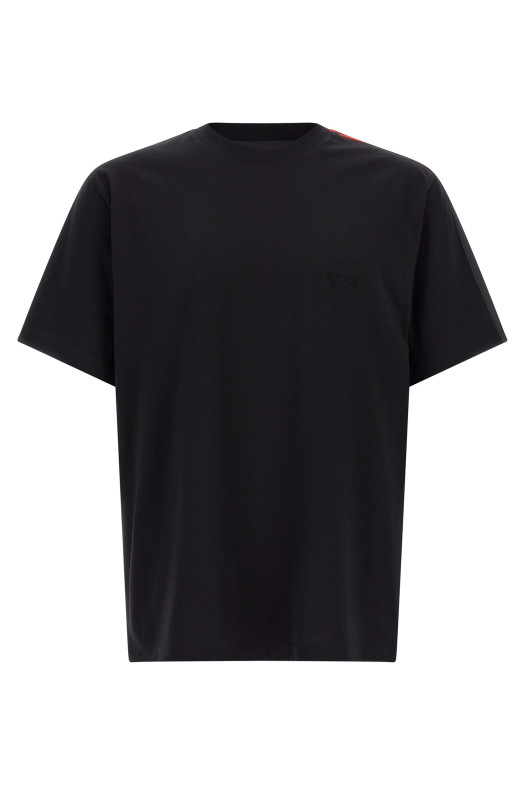 'Y-3 Gradient Stripes' T-shirt Black