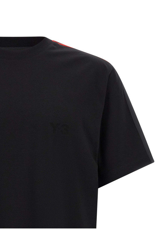 'Y-3 Gradient Stripes' T-shirt Black