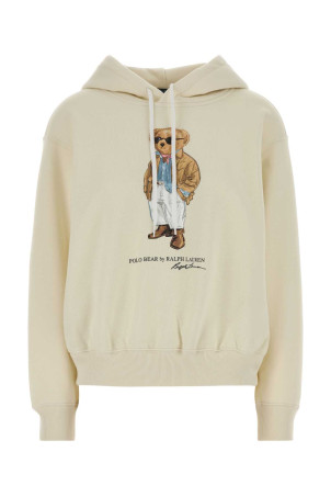 Cream cotton blend sweatshirt POLO RALPH LAUREN (211A96598)