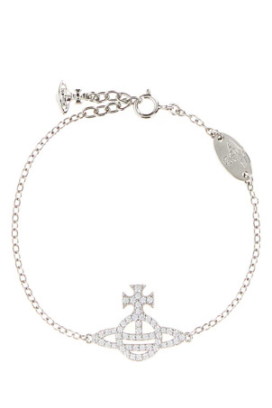 Silver metal Calliope bracelet VIVIENNE WESTWOOD (6102003501P102SM)