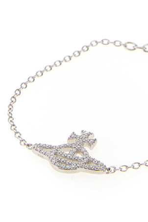 Silver metal Calliope bracelet VIVIENNE WESTWOOD (6102003501P102SM)