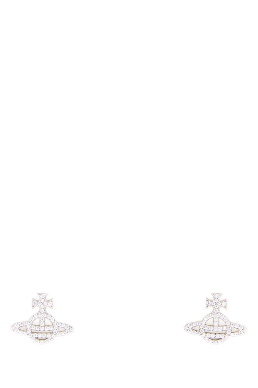 Silver metal Calliope earrings VIVIENNE WESTWOOD (6201003501P102SM)