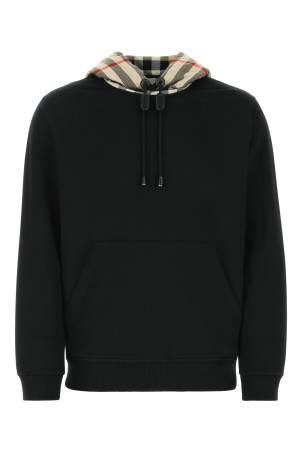 Чорна бавовняна кофта Black BURBERRY (8058117)