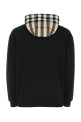 Black cotton sweatshirt Black BURBERRY (8058117)