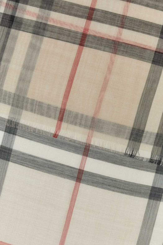 Вышитый фуляр из смешанной шерсти BURBERRY (8078782)