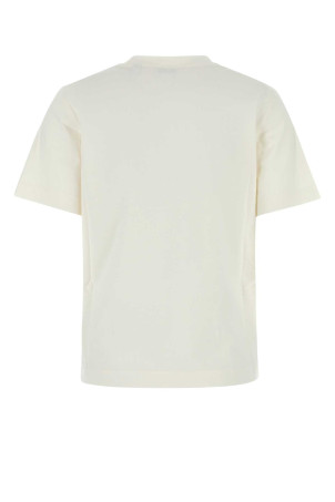 Ivory stretch cotton t-shirt BURBERRY (8110955)