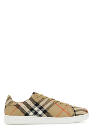 Кроссовки из вышитого полотна BURBERRY (8118855)