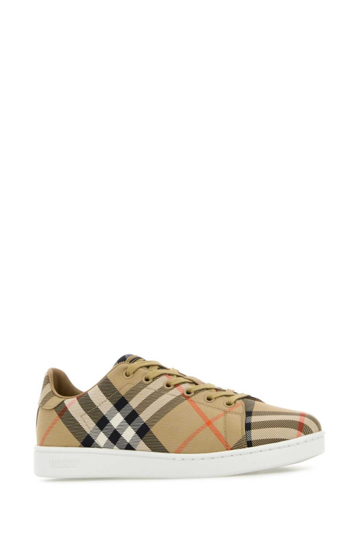 Кроссовки из вышитого полотна BURBERRY (8118855)