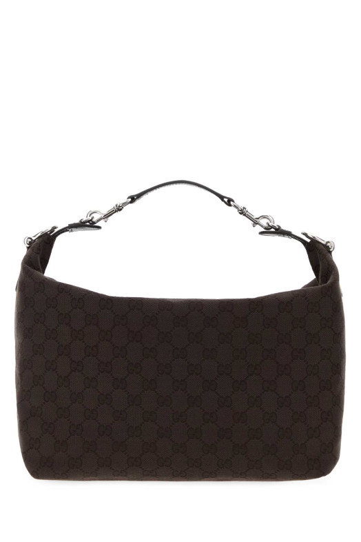 Chocolate GG fabric medium Brera handbag GUCCI (866938FAFWA)