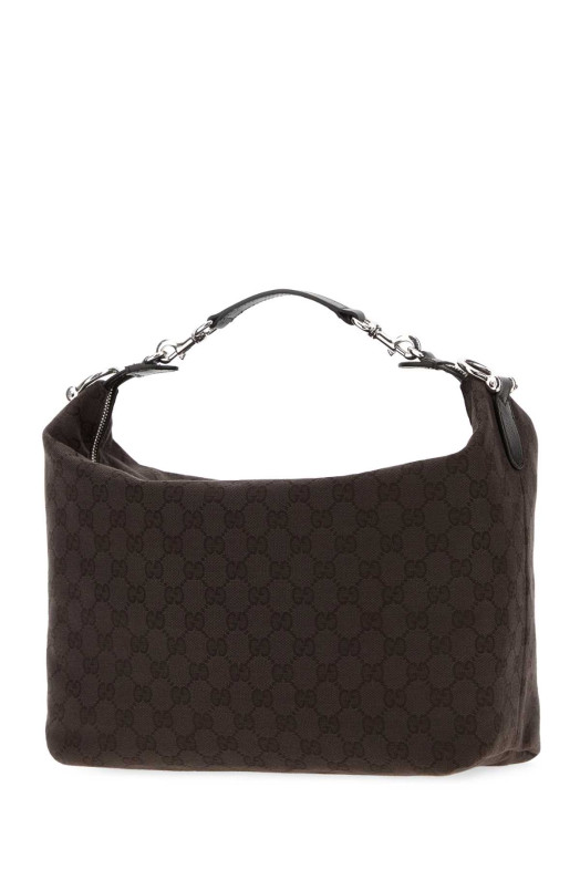 Chocolate GG fabric medium Brera handbag GUCCI (866938FAFWA)