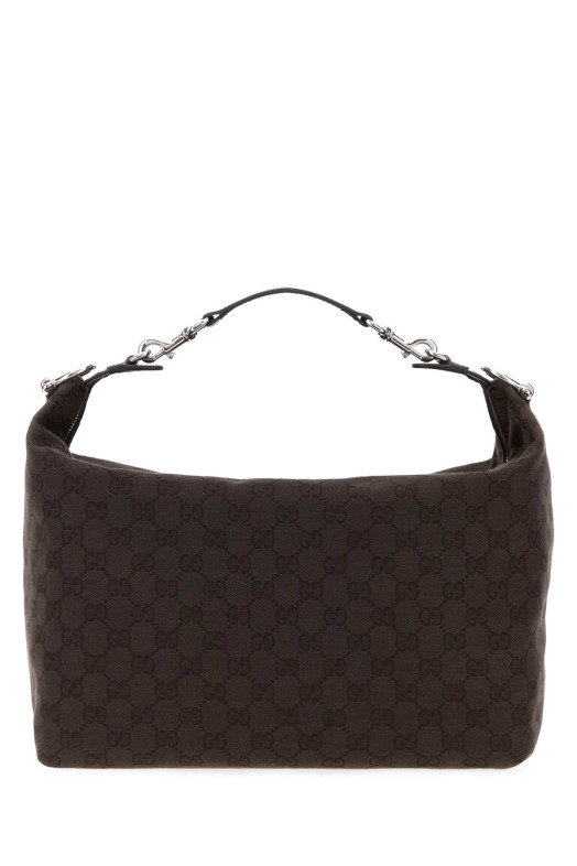 Chocolate GG fabric medium Brera handbag GUCCI (866938FAFWA)