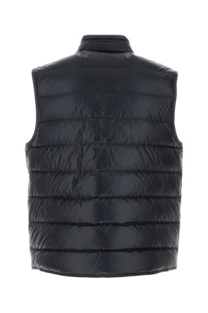 Темно-синя нейлонова безрукавка Gui з пухом, чорна, MONCLER (L10911A1070053029)