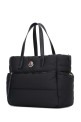 НОВАЯ СУМКА-ТОТ «MOMMY» Черная MONCLER JR (L19515D00001M6811)