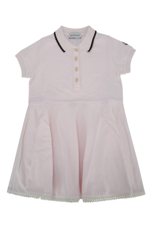ПЛАТЬЕ MONCLER JR розового цвета (L19548I000018496W)