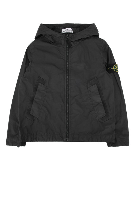 КОРОТКАЯ ПАРКА, чёрная, STONE ISLAND KIDS (L1S164100003S0A23) STONE ISLAND JUNIOR