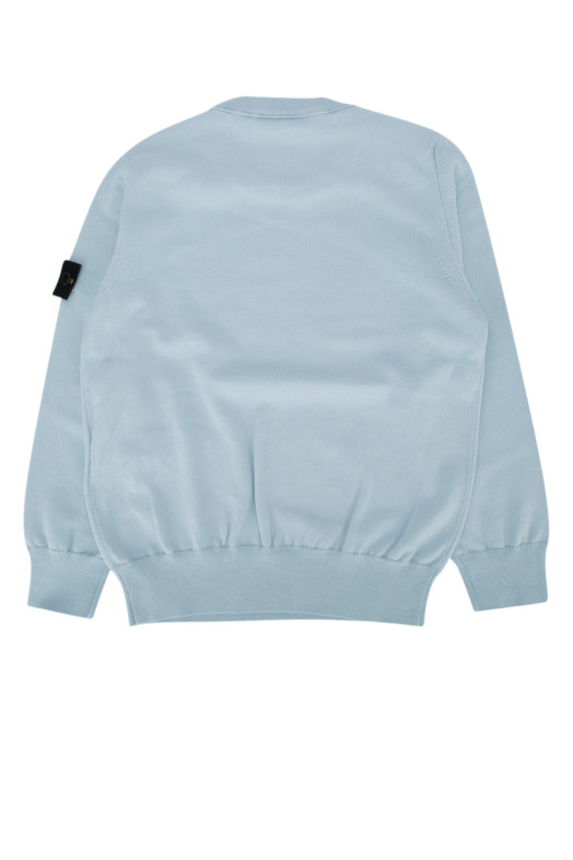 Футболка с круглым вырезом, серая, STONE ISLAND KIDS (L1S165100001S00B2) STONE ISLAND JUNIOR