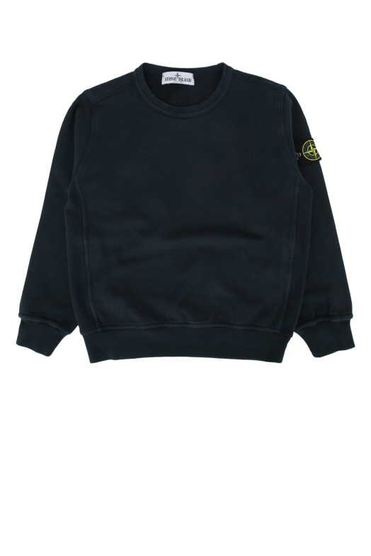 Толстовка черного цвета STONE ISLAND KIDS (L1S166100005S0040) STONE ISLAND JUNIOR