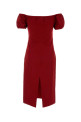 Red poplin dress MIU MIU (MF6183SOOO1BMS)