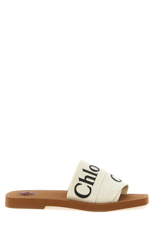 'Woody' sandals White