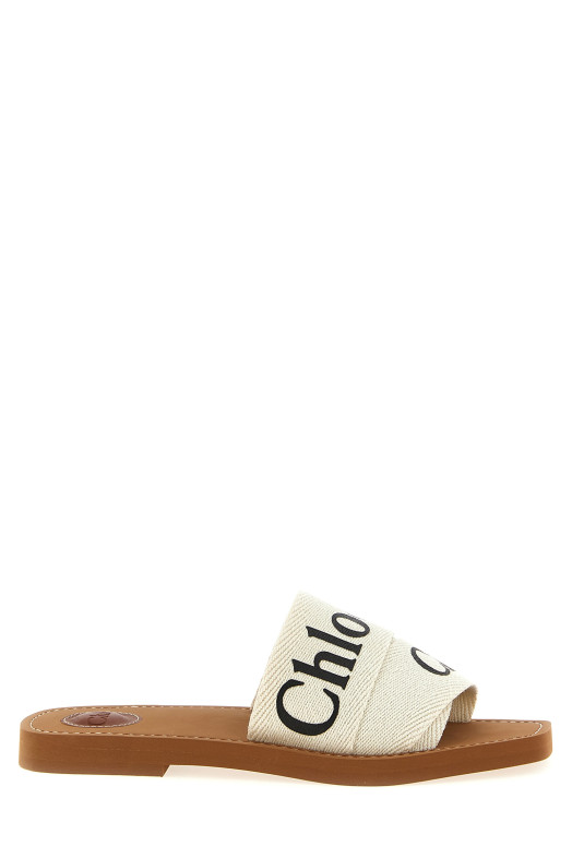 'Woody' sandals White