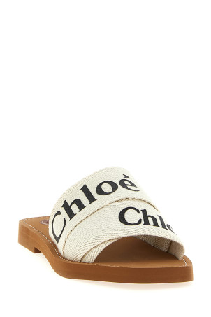 'Woody' sandals White