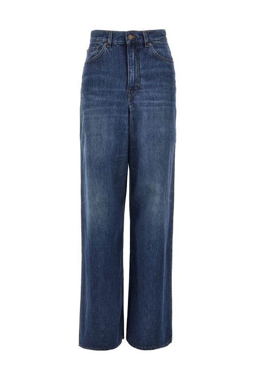 Джинсы Palazzo Blue CHLOÉ CHC24ADP02150402