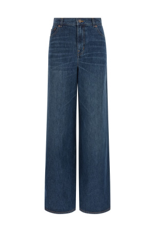 Джинсы Palazzo Blue CHLOÉ CHC24ADP02150402
