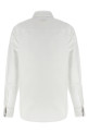 Рубашка с вставками в клетку Burberry, белая 8111217WHITE