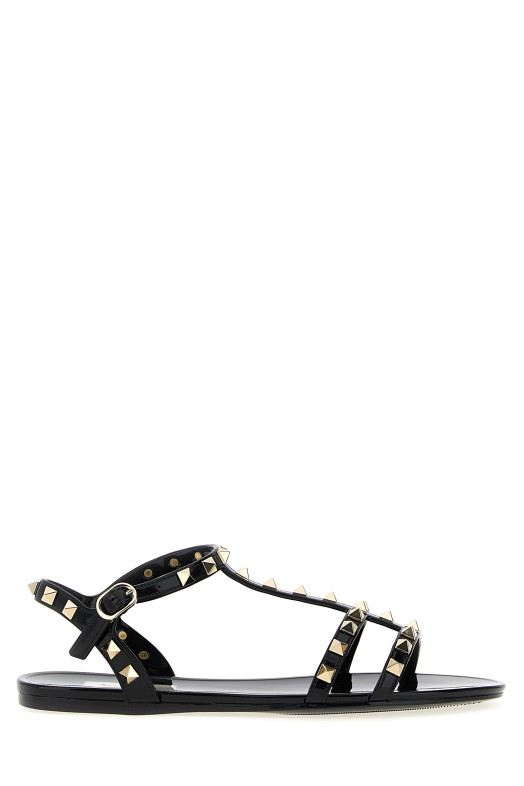 Valentino Garavani 'Rockstud' sandals Black